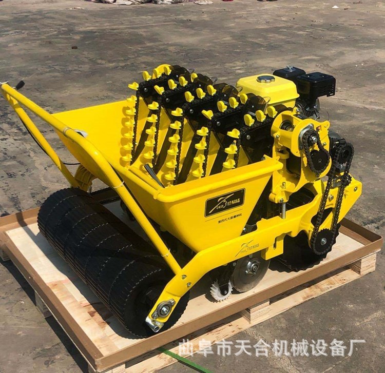 操作简便 手推汽油大蒜行播种机 零故障质量可靠 德意播国货精品图4