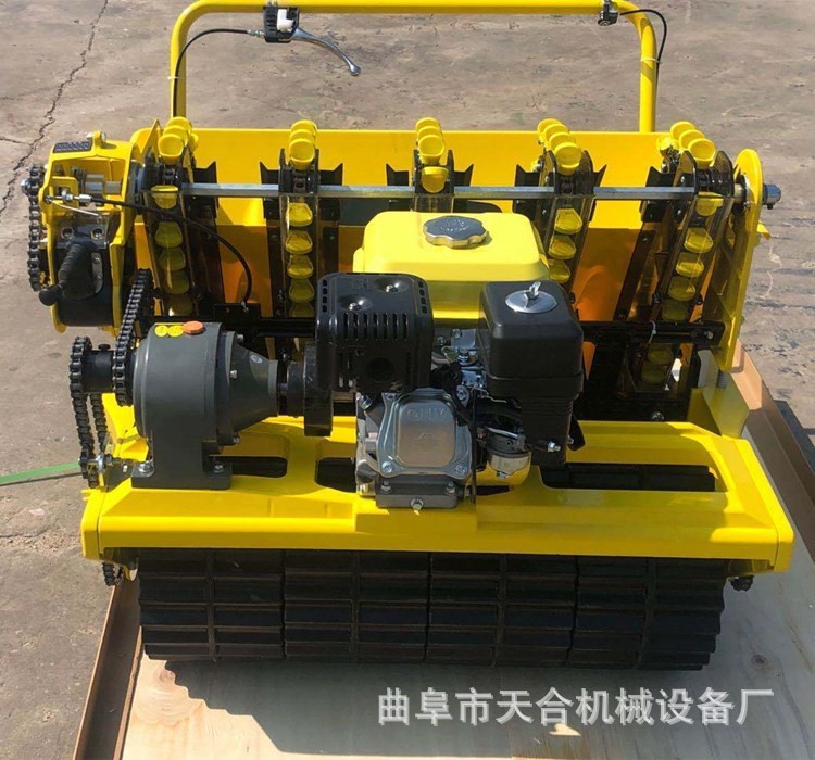 操作简便 手推汽油大蒜行播种机 零故障质量可靠 德意播国货精品图2