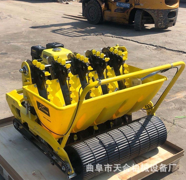 操作简便 手推汽油大蒜行播种机 零故障质量可靠 德意播国货精品图3