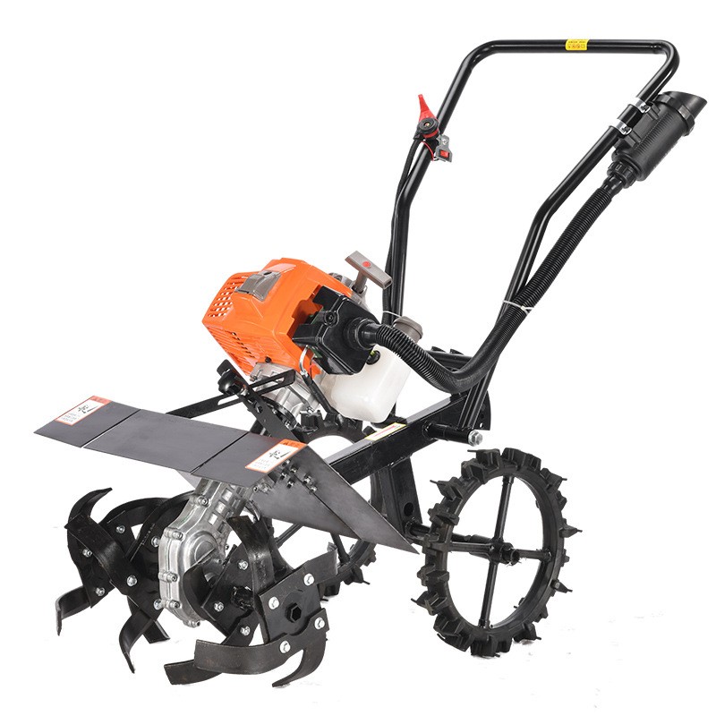 批发定制批发农用果园微耕机汽油式旋耕机小型松土除草开沟机批发图5
