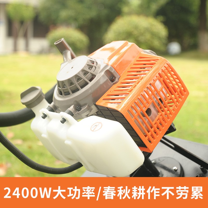 批发定制批发农用果园微耕机汽油式旋耕机小型松土除草开沟机批发图3