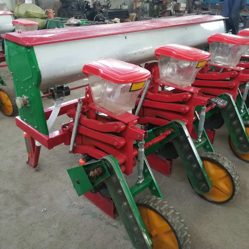 厂家源头工厂拖拉机带六行油菜小颗粒种子播种机 多行蔬菜播种机图2