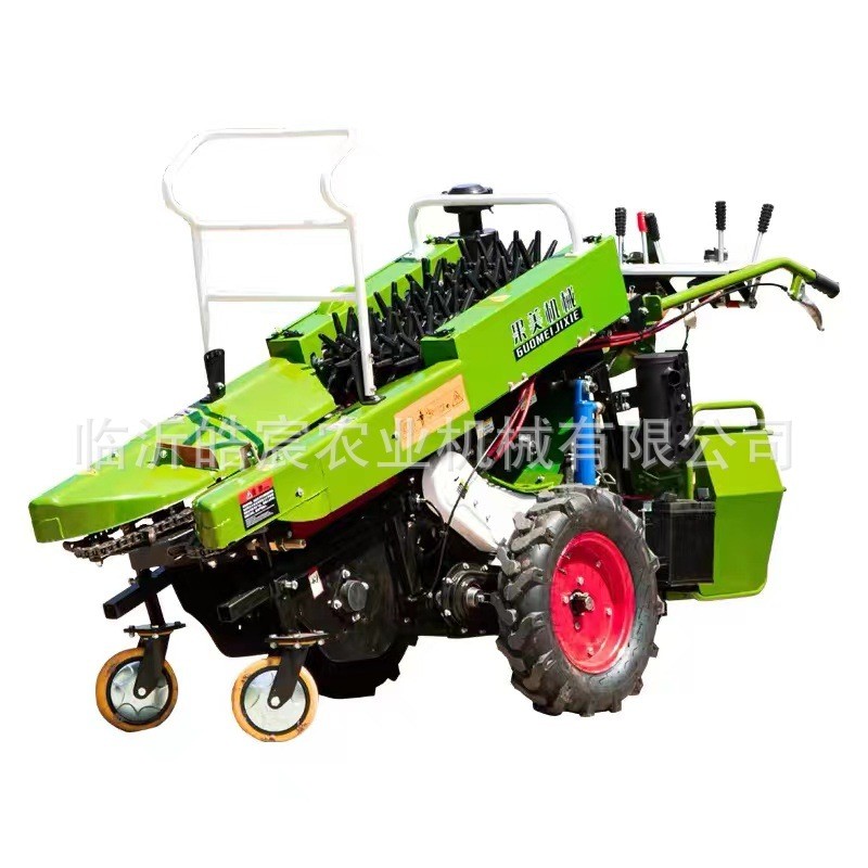 益欣机械 小型玉米收割机家用柴油单行新型多功能一体二次带扒皮图5