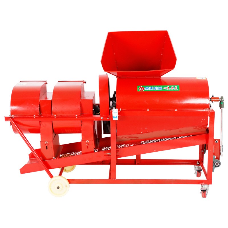 立式脱蓬机小型家用电动板栗脱蓬机栗子高效去皮脱栗机新款双风机图5