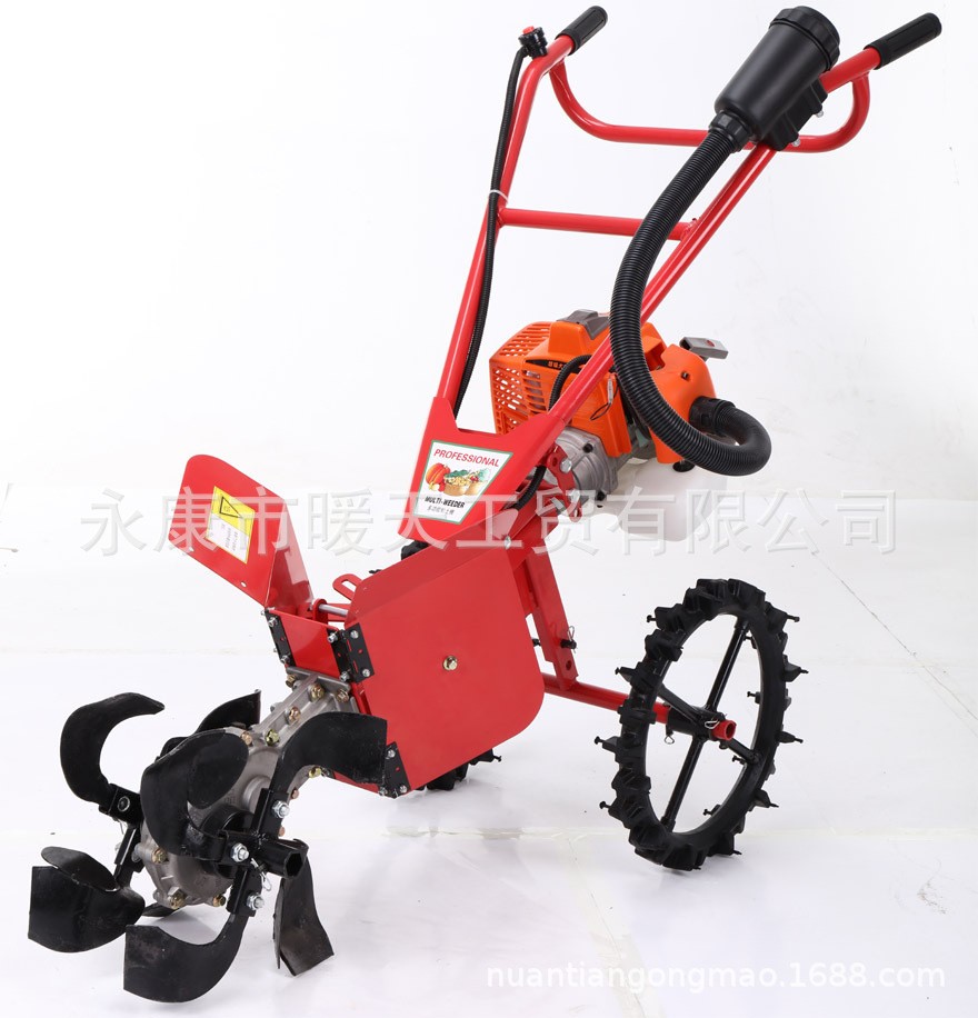 厂家直供家用二冲汽油3.2HP小型开沟机,微耕机，四冲汽油动力可选图5