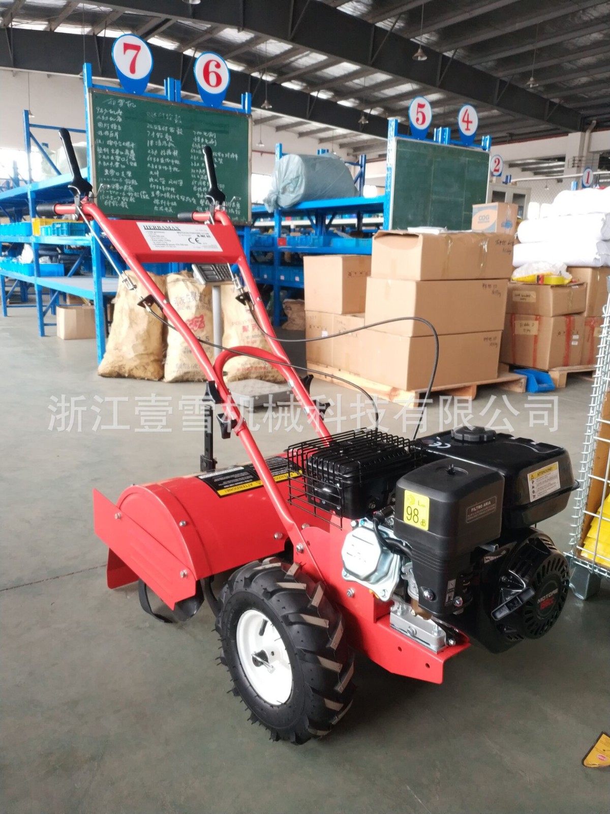 直销四冲程微耕机 6.5马力翻地机 旋耕机 6.5HP ROTARY TILLER图4