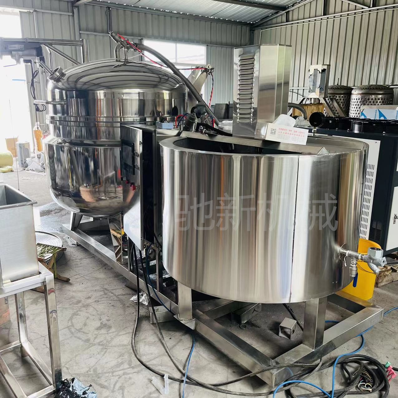 真空浸糖锅山楂草莓真空糖渍设备大型黄桃蜜饯真空浸糖腌制 锅设备图5