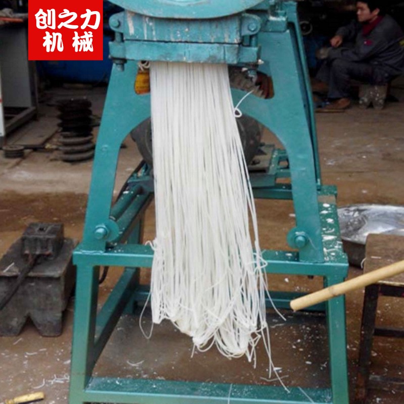 小型自熟年糕机 商用打粉制作鲜榨米粉机 云南米线机 宽粉河粉机图5