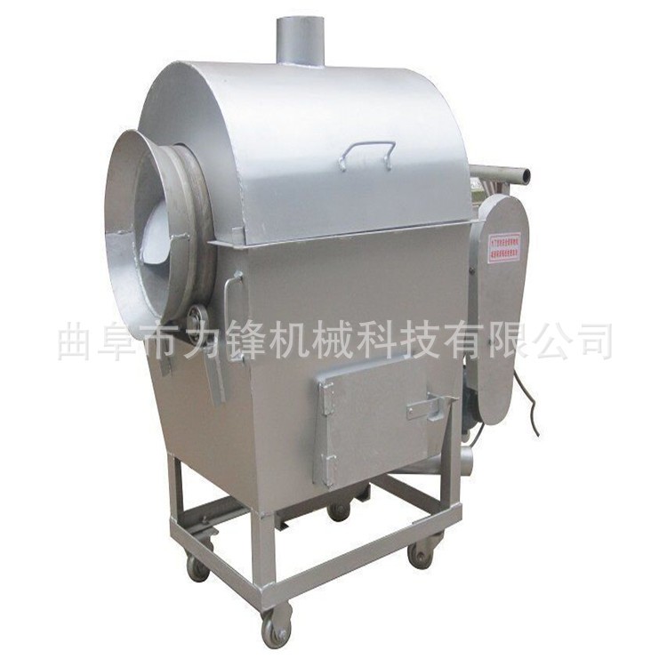 小型滚筒炒货机 煤燃气多功能炒货机 滚筒板栗炒货机厂家图5