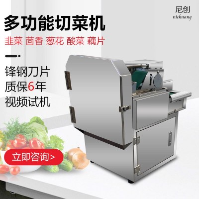 切菜机小型商用切葱机切韭菜神器多功能切萝卜片机切酸菜梅菜机器