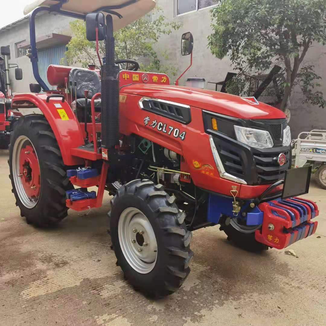 东方红发动机拖拉机 宏鑫单杠四轮耕地犁地机 多杠动力四驱拖拉机图3