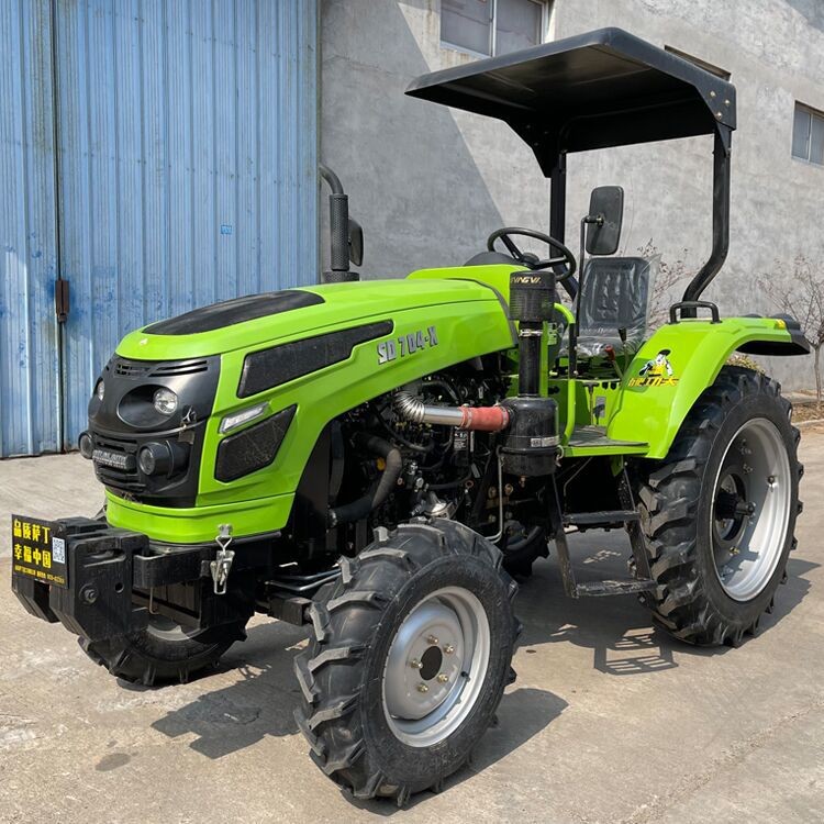 东方红发动机拖拉机 宏鑫单杠四轮耕地犁地机 多杠动力四驱拖拉机图4