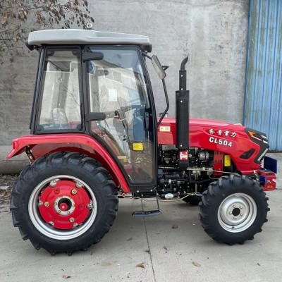 东方红发动机拖拉机 宏鑫单杠四轮耕地犁地机 多杠动力四驱拖拉机