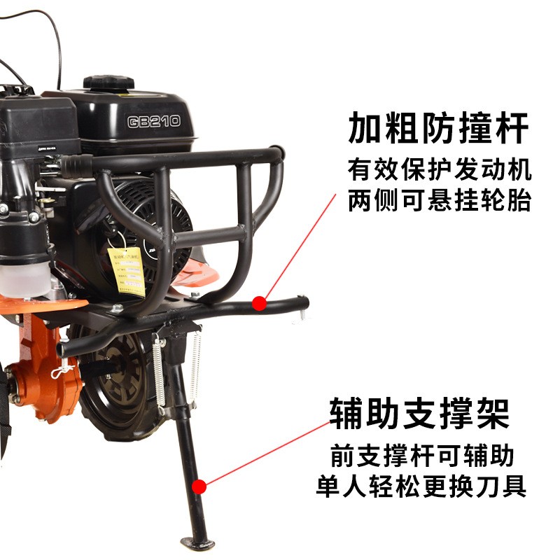 微耕机宗申动力水旱两用柴油汽油旋耕机家用耕地机松土机农机图3