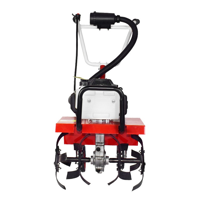 多功能微耕机小型松土机家用旋耕翻土耕田机果园管理开沟除草机图2