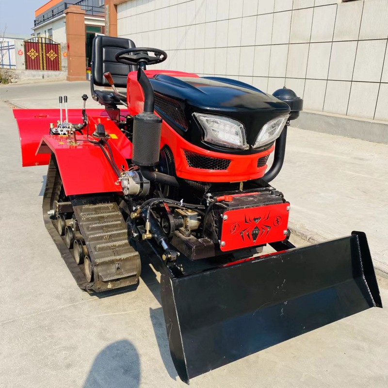 厂家发货35马力水田款履带旋耕机 施肥播种开沟一机多用田园管理图2