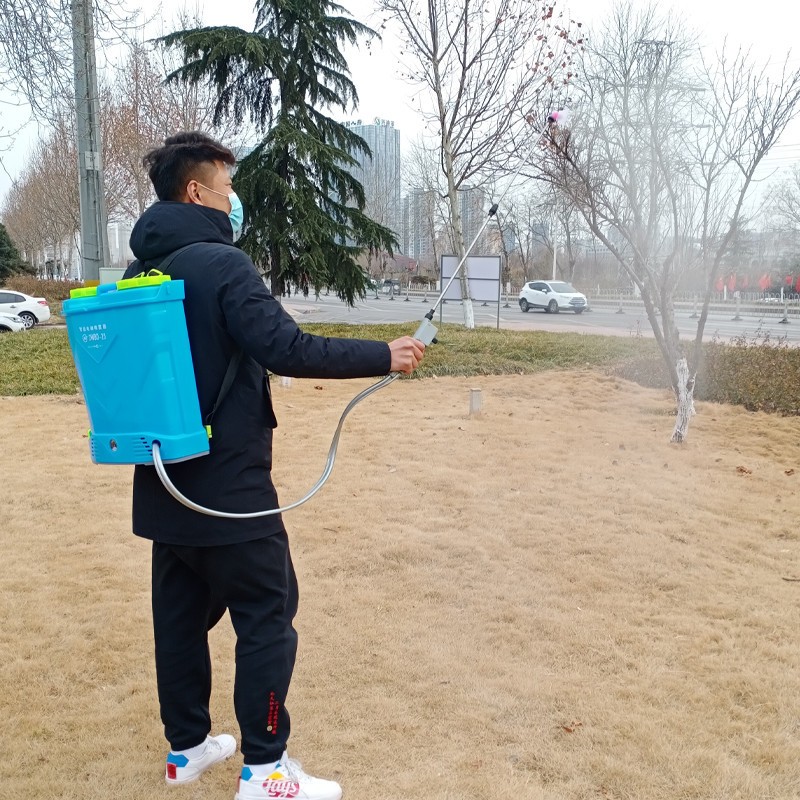 石家庄疫情直供3WBD-20背负式电动喷雾器 学校医院消杀防疫喷雾器图2