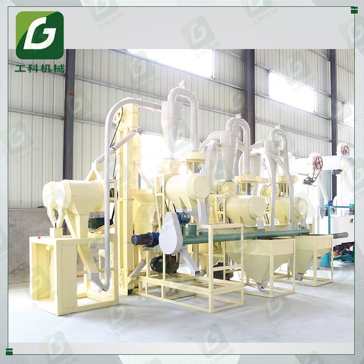 小麦面粉机玉米磨粉机小型面粉加工设备 小麦玉米打面机图5