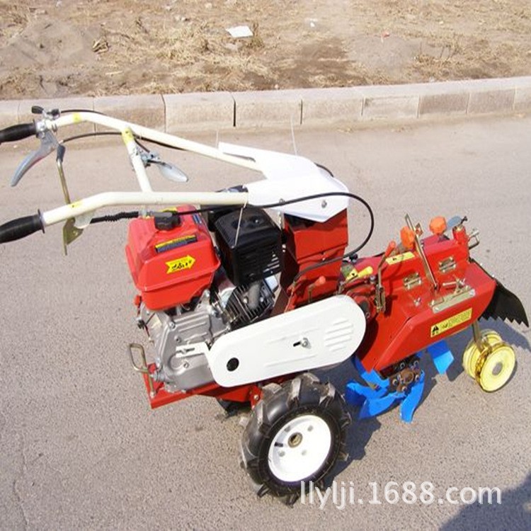 新型多功能微耕机小型田园管理机 农用开沟微耕机 耕地翻土机图4
