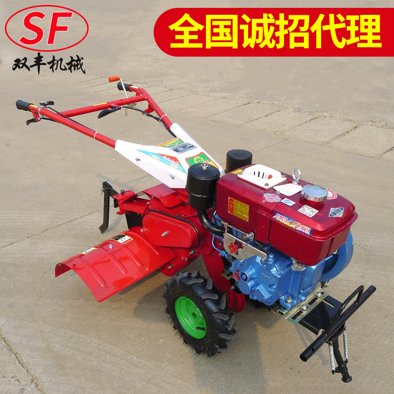 果园田园管理机双箱体 后旋耕 多功能农用机械小型田园管理机