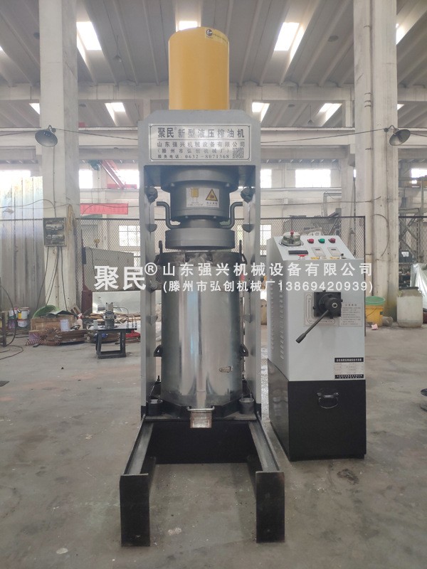商用全自动花生大豆油压榨机 多功能大型棕榈果菜籽榨油机图3