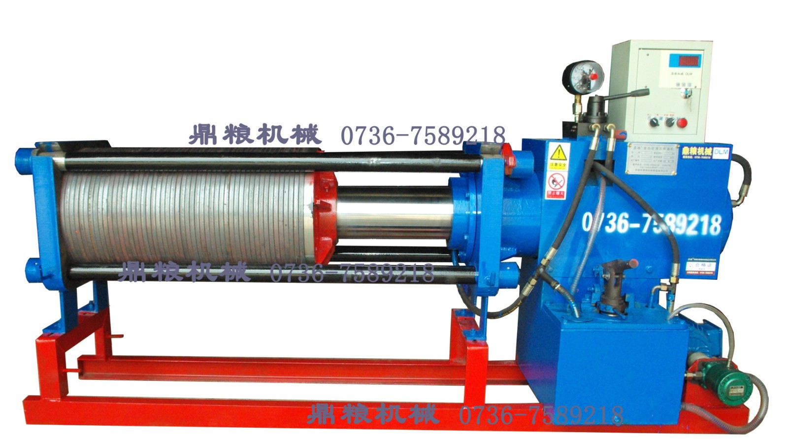 新型卧式液压榨油机，自动压榨自动退榨，不锈钢材质，出油率高图5