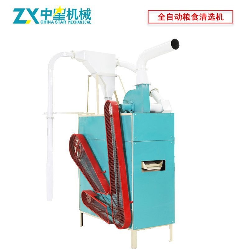 新型四合一粮食清理机干净去石去杆筛选清理去除杂质 玉米清选机图2