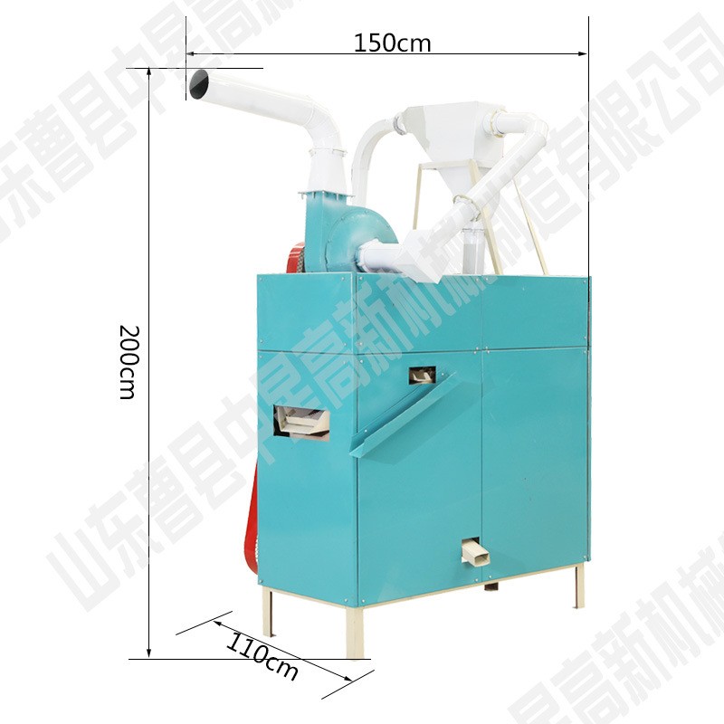 粮食清理去杂机 发霉去秕籽自动筛选机去石干净清选机图2