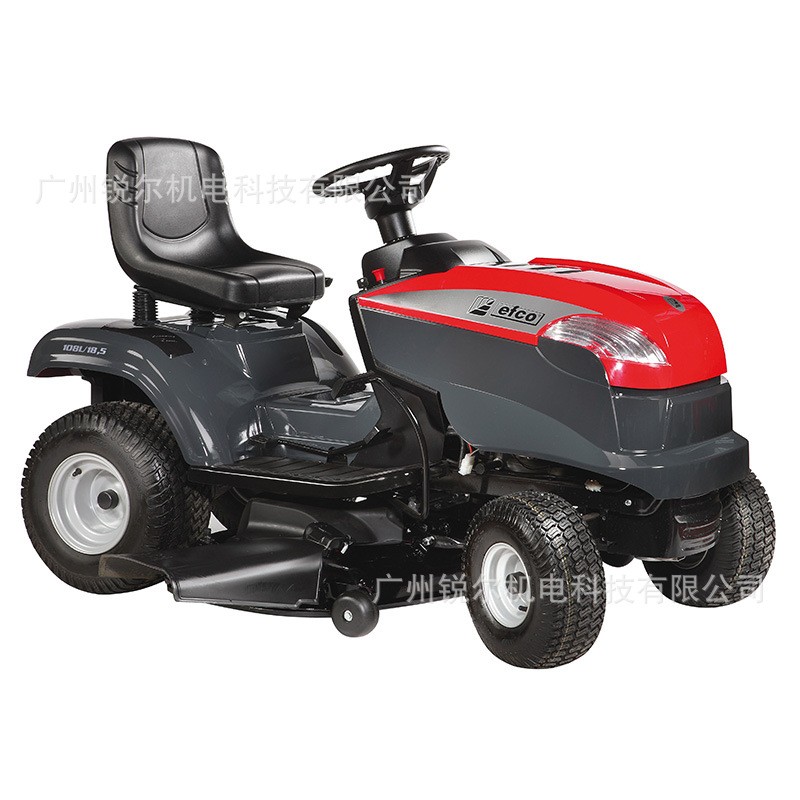 坐骑式草坪车自走乘坐式汽油割草机四冲程割草车侧后排球场剪草机图3
