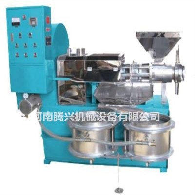 新型冷热两用花生榨油机 棉籽榨油机 大豆菜籽螺旋榨油机产品三包