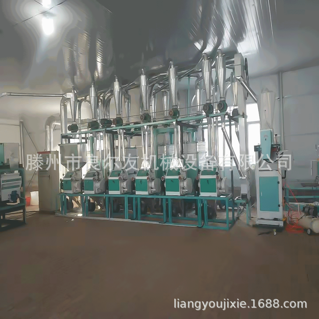 厂家直销新型打面机全自动面粉机加工设备小麦磨面机图2