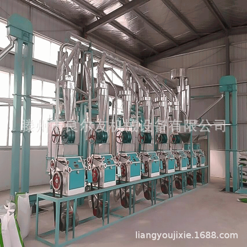 厂家直销新型打面机全自动面粉机加工设备小麦磨面机图3