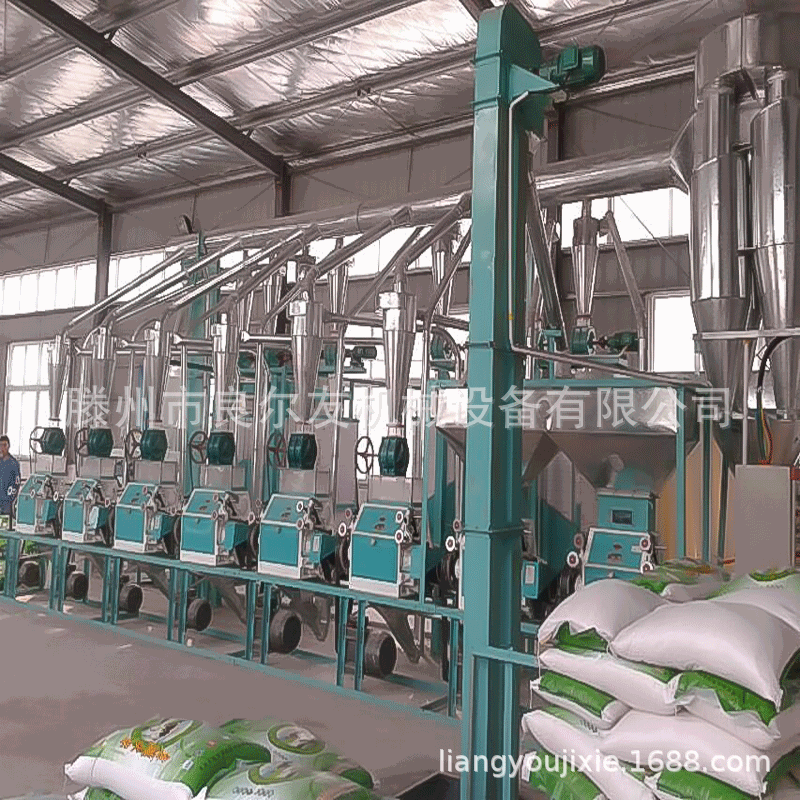 厂家直销新型打面机全自动面粉机加工设备小麦磨面机图4