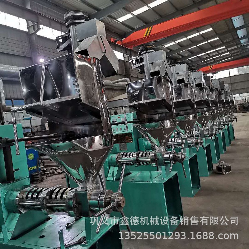 大中小型商用榨油机 油菜籽花生菜籽全自动榨油机全套设备图4