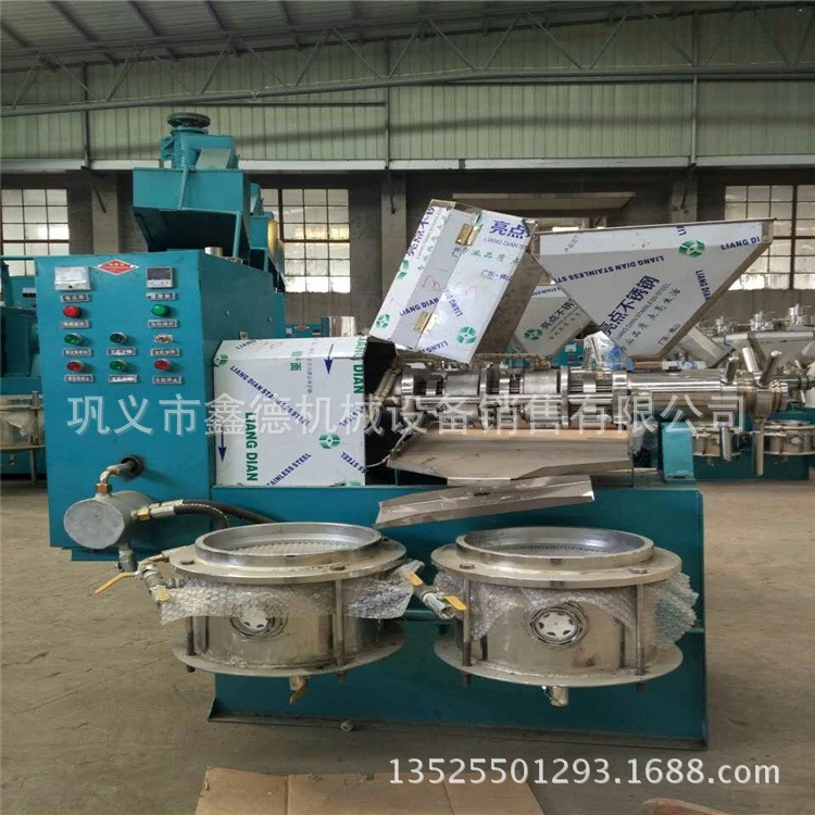 大中小型商用榨油机 油菜籽花生菜籽全自动榨油机全套设备图2