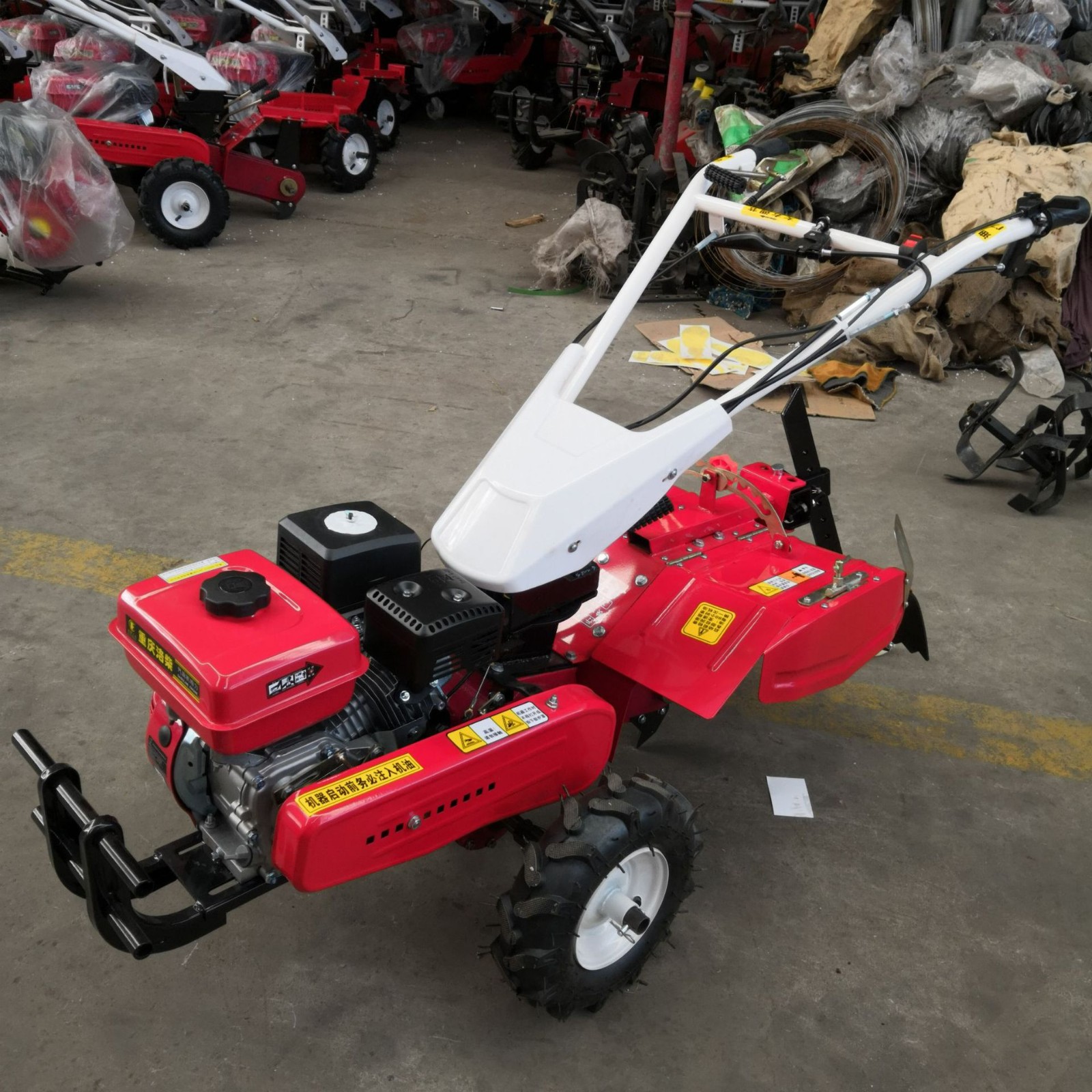 多功能小型微耕机厂家订制自走式手扶旋耕机汽柴油小型耕地机定制图4