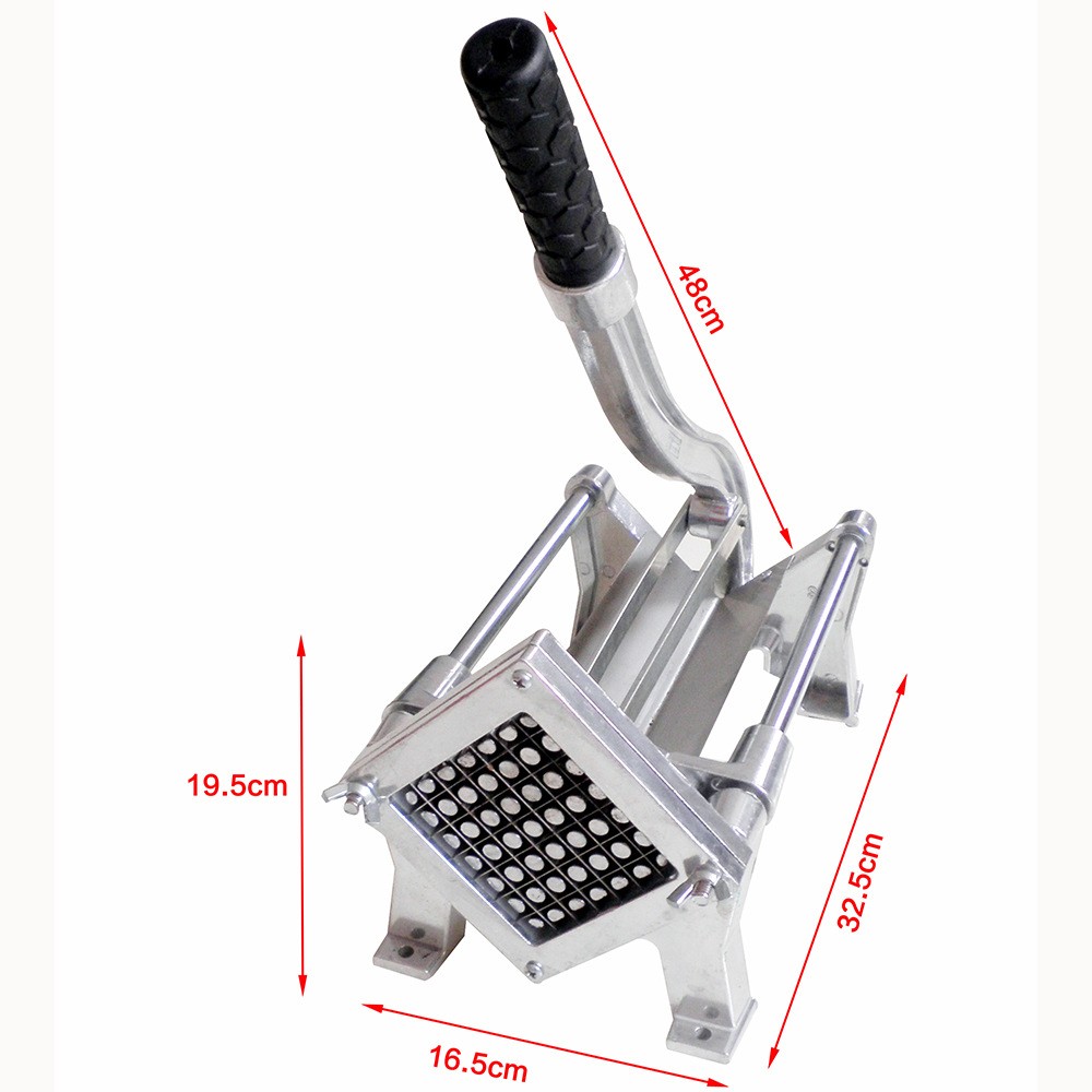 立卧铝合金手动切薯条机土豆切条机切丁机多功能果蔬切菜器切条器图3