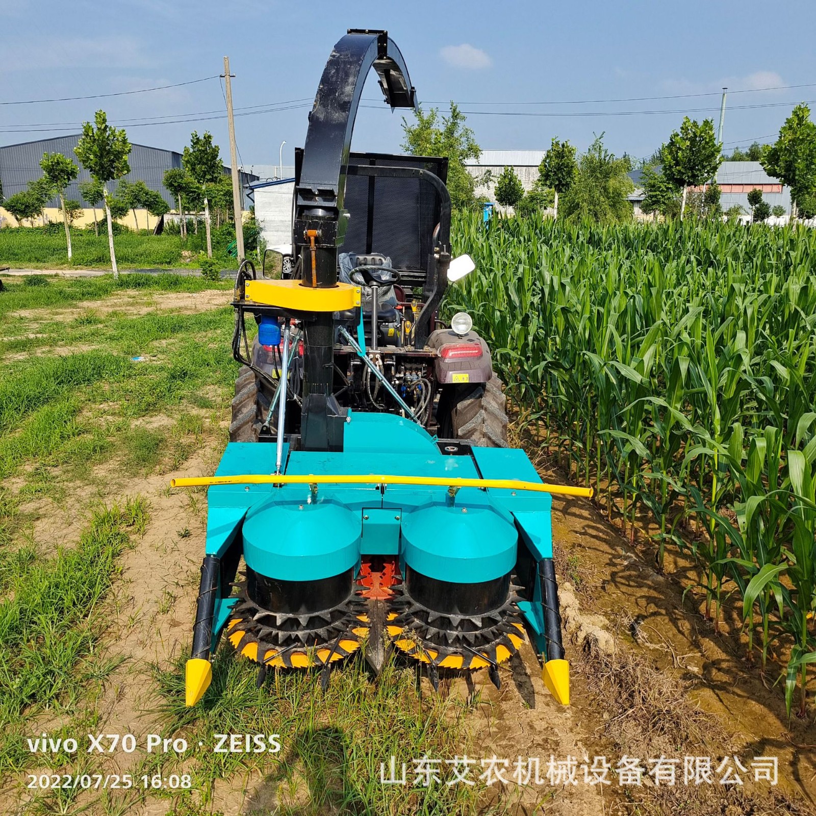 自走式牧草收割机双转式割台秸秆青储机轮式秸秆牧草收割青储机图5