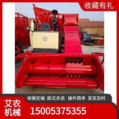 厂家直供地滚刀青储机 履带式地滚刀青储机 饲料收割地滚刀青储机