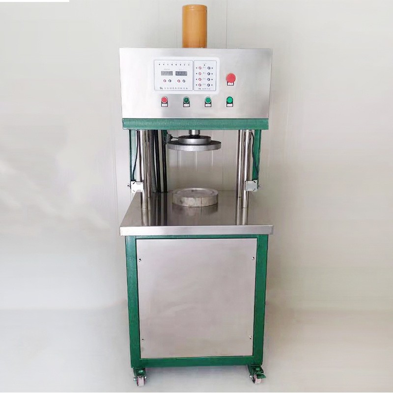 茶叶压饼成型机 砖茶成型压块机 多动能快速成型压缩机图4