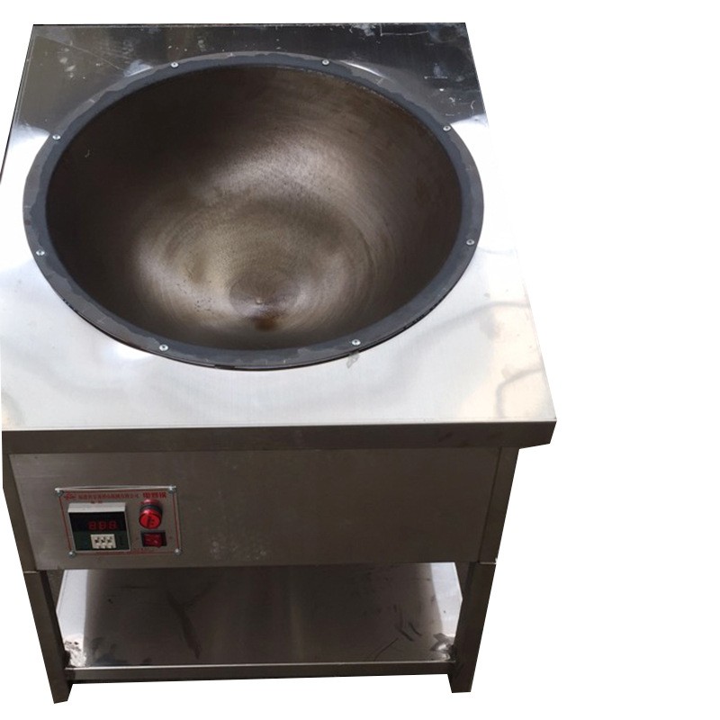 茶叶电炒锅 手工加工处理茶叶炒茶锅 茶叶杀青制作机图2