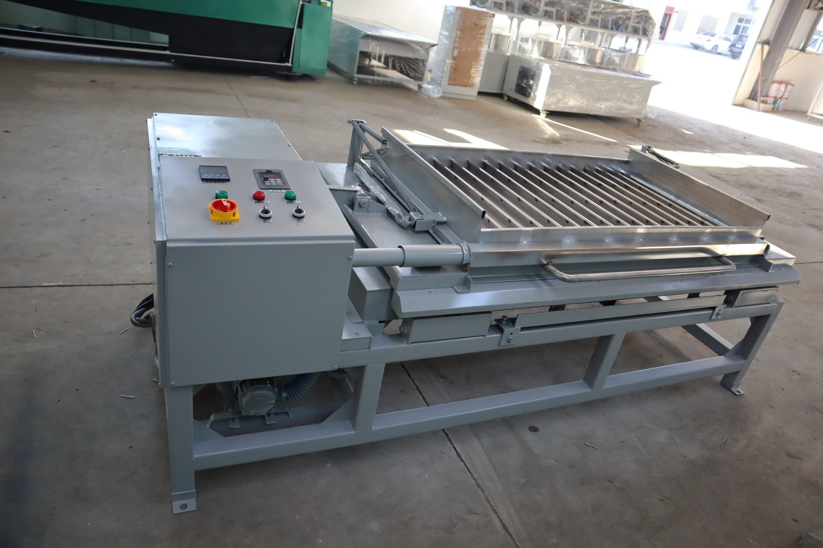 炒茶机 多槽茶叶理条机 60型制茶设备变频调速扁茶理条机图4