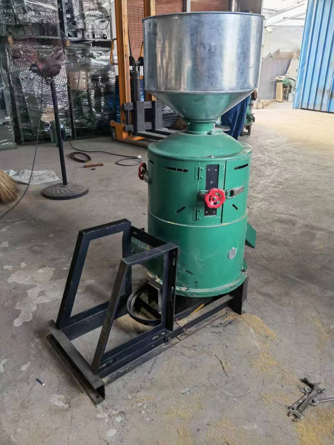 立式砂辊碾米机价格 330水稻脱壳碾米机图片 450大型碾米机-配件图2