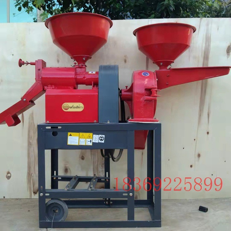 新型碾米机家用小型220v 大米打面稻谷脱壳剥谷机图5