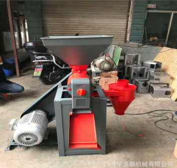 双风道水稻谷子碾米机 专用荞麦脱壳机 砂辊式青麦仁冷冻脱皮机图3