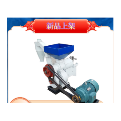 双风道水稻谷子碾米机 专用荞麦脱壳机 砂辊式青麦仁冷冻脱皮机图5