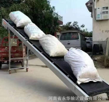 热销 小型传送带_4米5米长装车输送机_可折叠、升降式皮带传送机图2