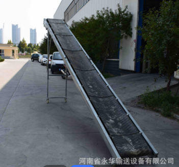 简易折叠电动小型传送带 稻谷装车好帮手 直接装袋上东风三轮车图3