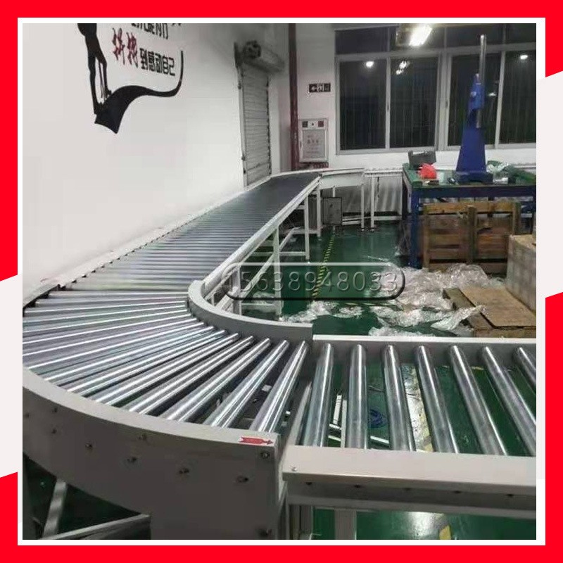 加工定制滚筒流水线 运城手推无动力滚筒线 滚筒线图3