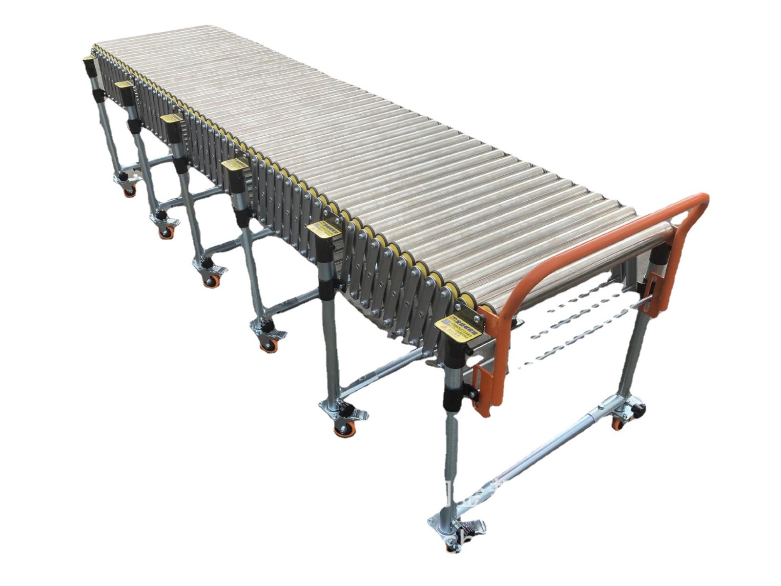 无动力滚筒伸缩线装车卸货滑梯搬运神器滚筒输送机货物卸货神器图5